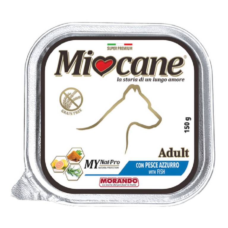 MIOCANE ADULT PESCE AZZUR 150G