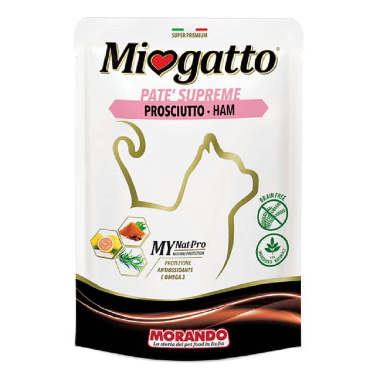 MIOGATTO PROSCIUTTO 85G