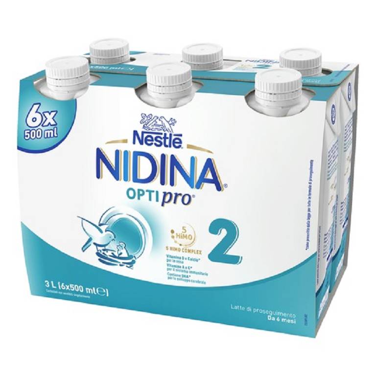 NIDINA OPTIPRO 2 LIQ 6PZ 500ML