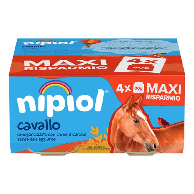 NIPIOL OMOG CAVALLO 4X80G