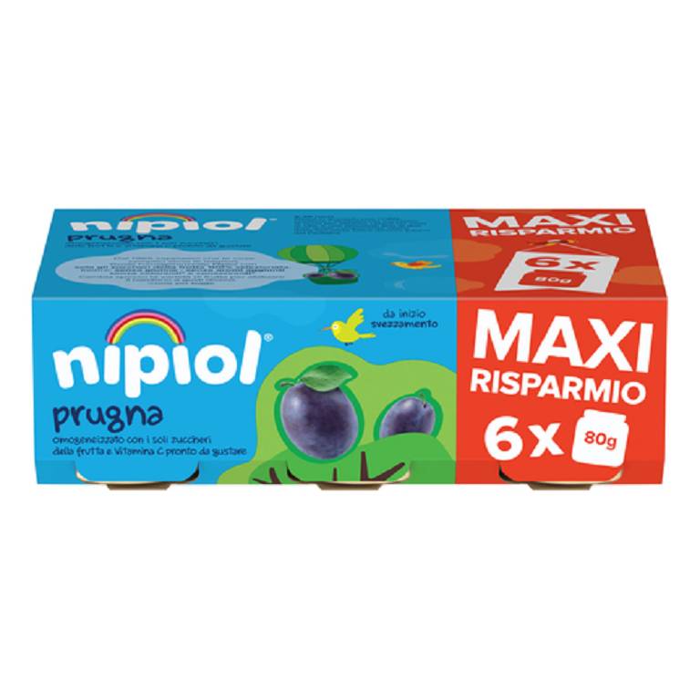 NIPIOL OMOG PRUGNA 6X80G