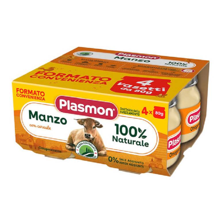 PLASMON OMOG MANZO 4X80G