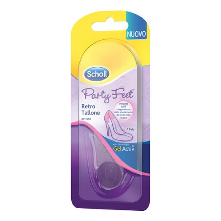 SCHOLL PARTY FEET GEL ACT R/TA