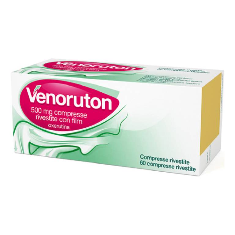 VENORUTON*60CPR RIV 500MG