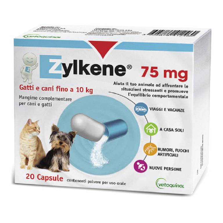 ZYLKENE CANI/GATTI 20CPS 75MG